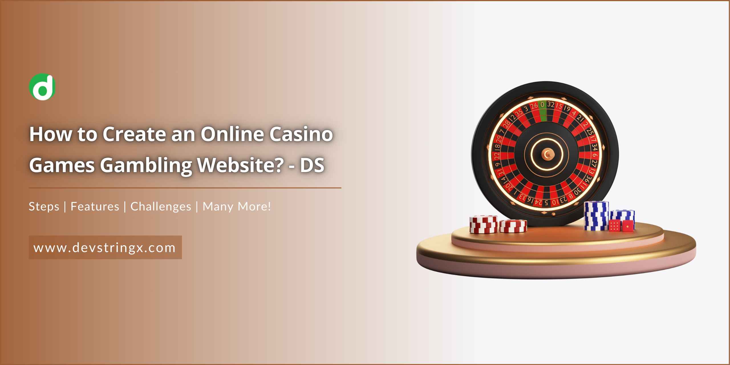 Feature image for Gambling website development blog